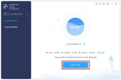 AnyMP4 iOS Cleaner