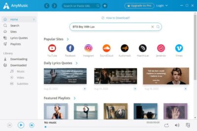 Anymusic Free MP3 Downloader