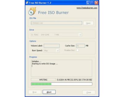Free Iso Burner