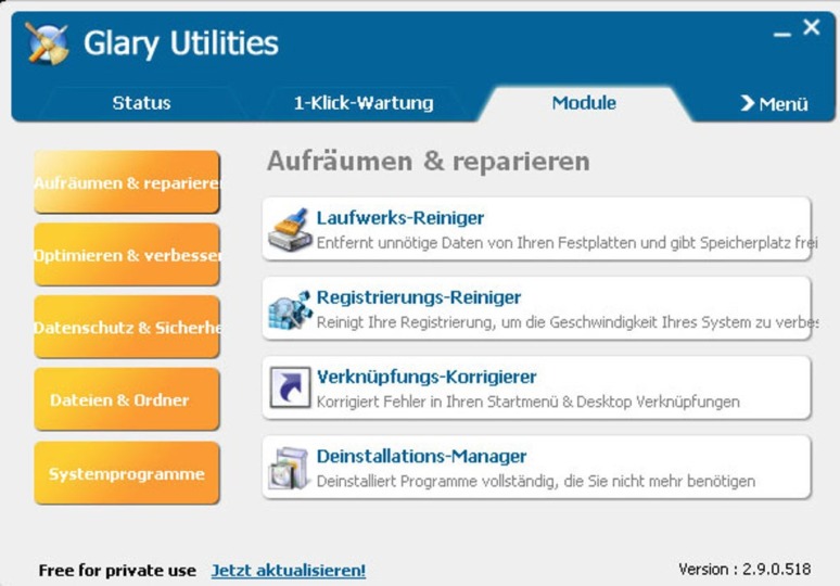 Glary Utilities Portable