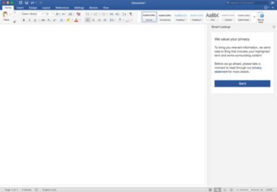 Microsoft Word App