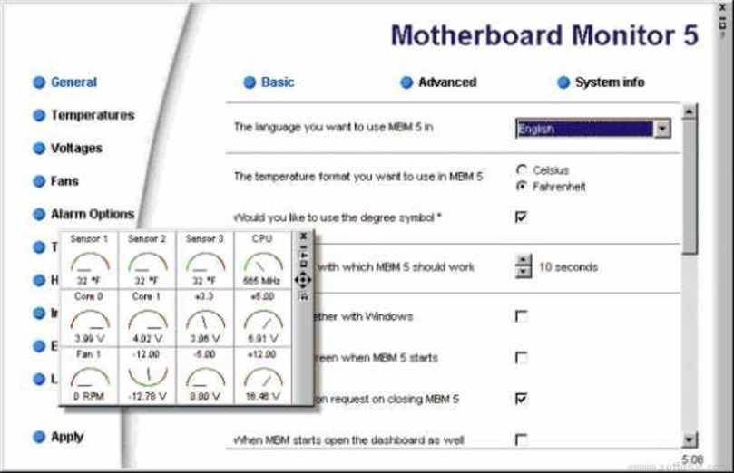 Motherboard Monitor