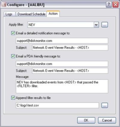Network Event Viewer