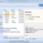 Coolutils Outlook Viewer