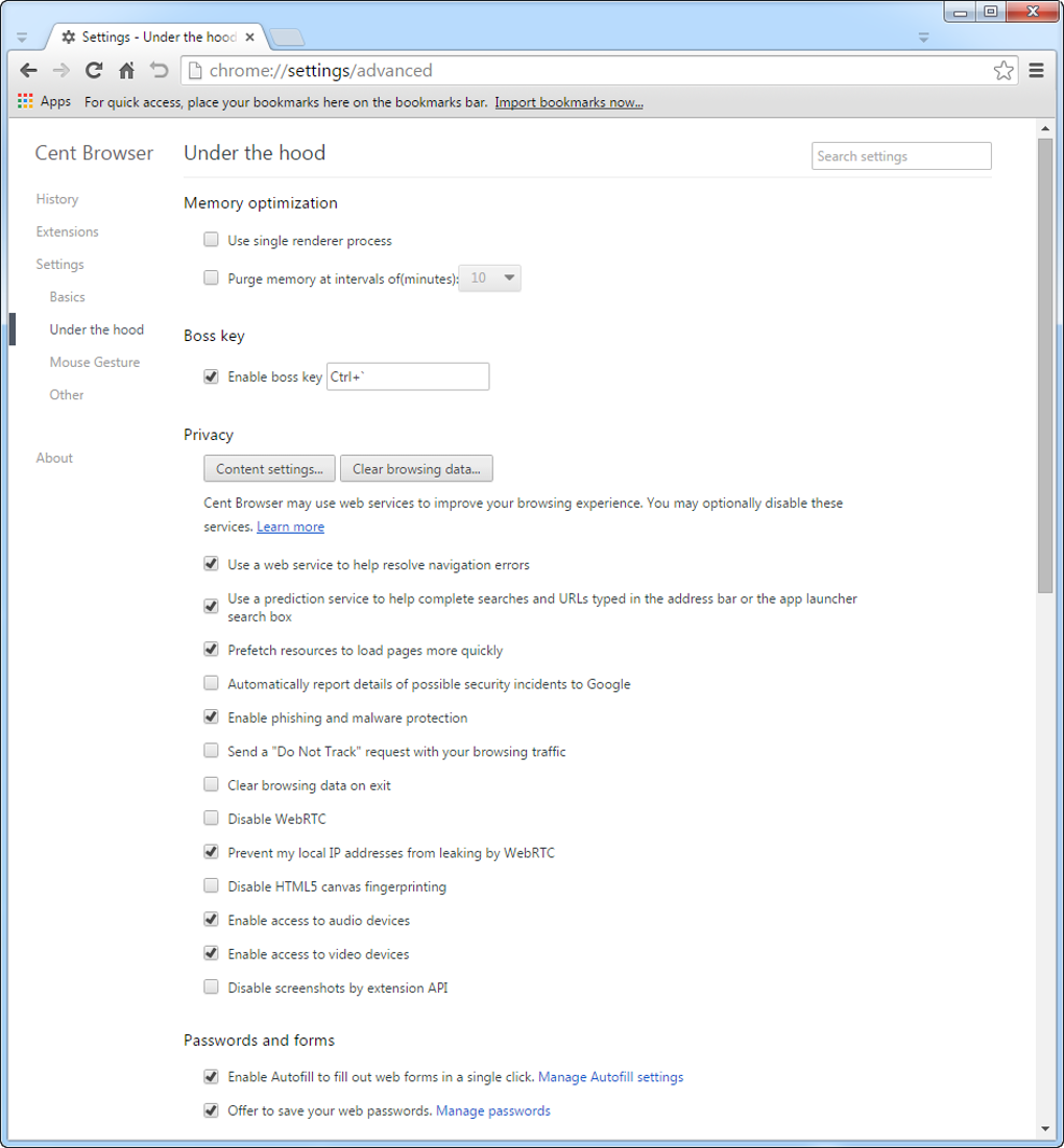 Cent Browser