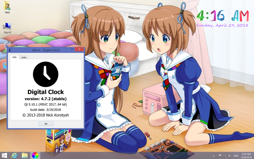 Digital Clock 4