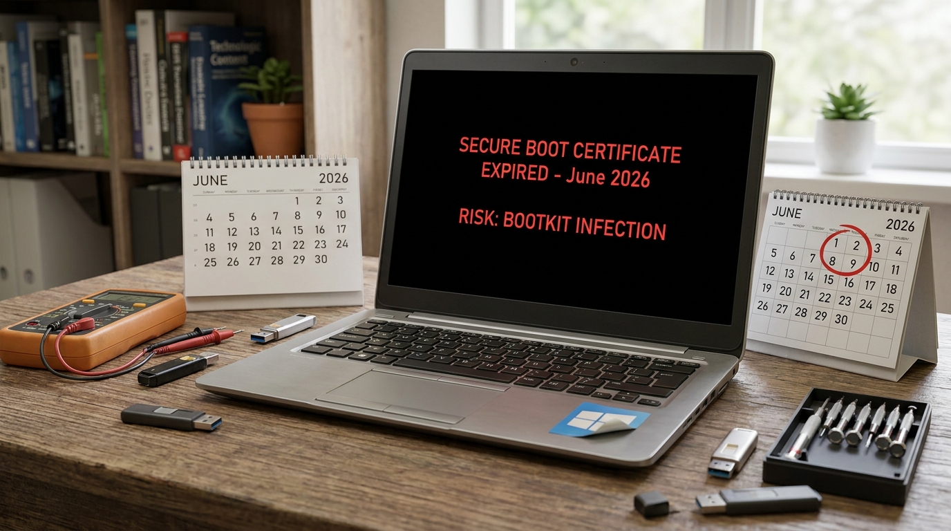 Sicherheitsrisiken durch abgelaufene Secure Boot-Zertifikate – Was bis Juni 2026 zu tun ist