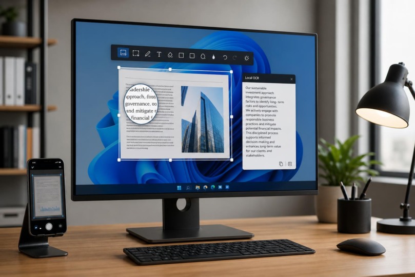 SnipFor – Das präzise Screenshot-Tool mit lokaler OCR-Funktion