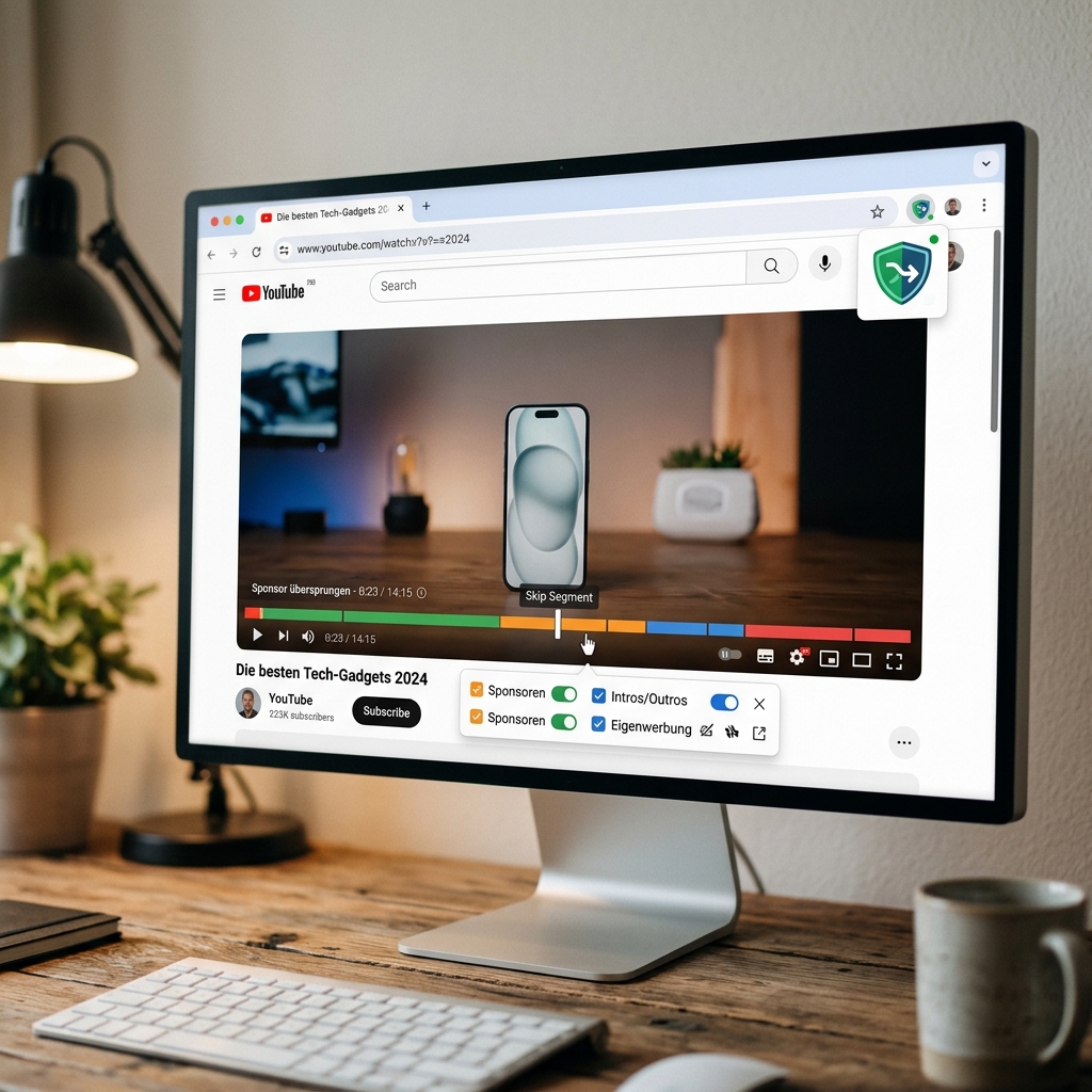 SponsorBlock für YouTube – Die Erweiterung für Google Chrome
