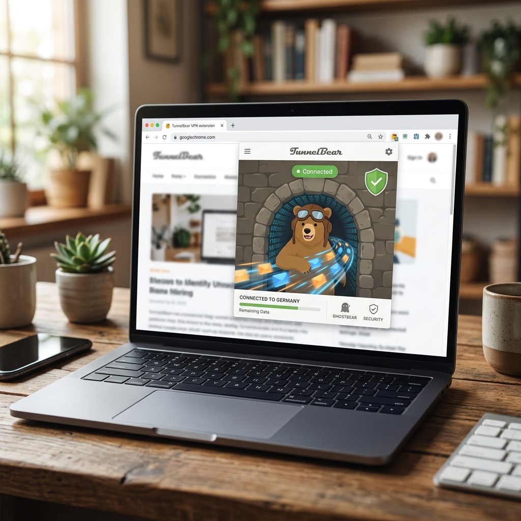 TunnelBear VPN für Google Chrome