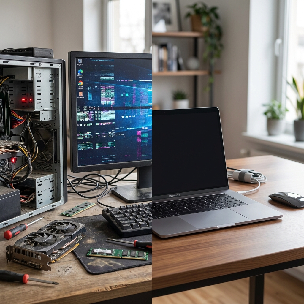 Vergleich der Stabilität von Windows und macOS: Abstürze, Hänger und Hardwarefehler