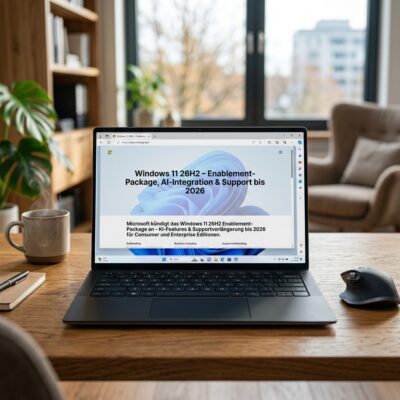 Windows 11 26H2 – Enablement-Package, AI-Integration und erweiterter Support bis 2026