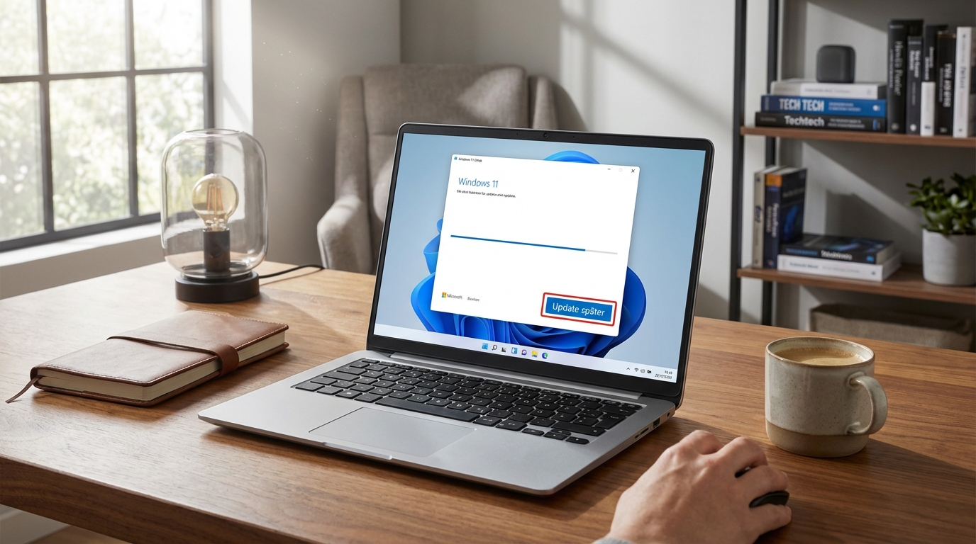 Windows 11: Neuer „Update später“-Button revolutioniert den Setup-Prozess