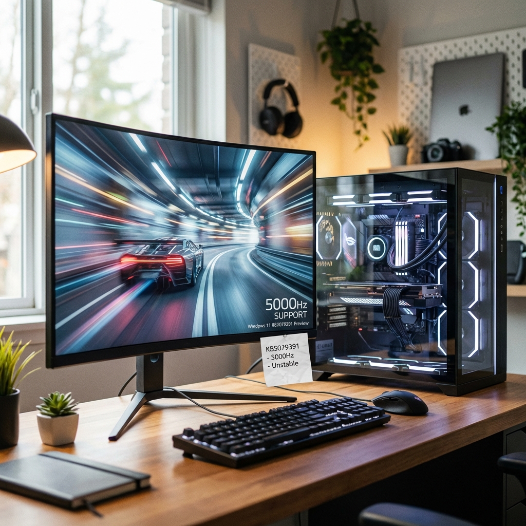 Windows 11 unterstützt Bildwiederholraten bis zu 5.000 Hz – Was das für Gaming und Zukunftstechnologien bedeutet