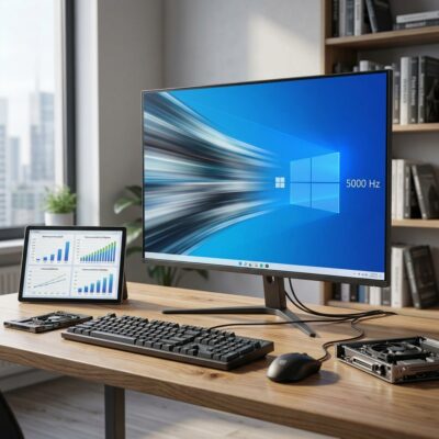 Windows 11 Update KB5079391: Unterstützung von Bildwiederholraten bis 5.000 Hz und Marktprognosen für Gaming-Monitore