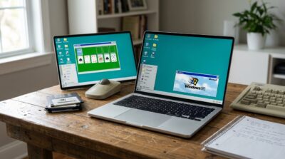 Windows 95 als 64-Bit-App: Retro-Betriebssystem für moderne Windows-Versionen