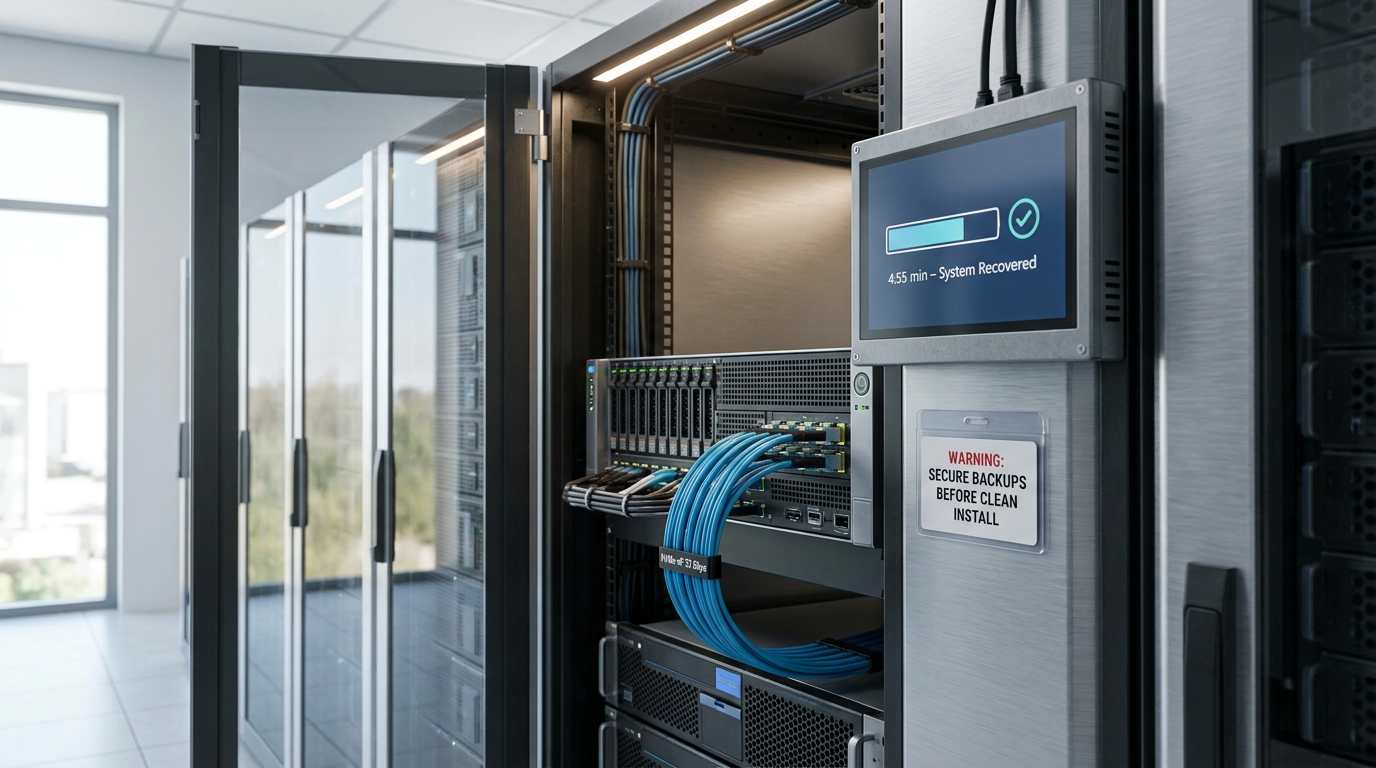 Windows Server vNext Preview Build 29574 – Quick Recovery, NVMe-over-Fabrics und Clean-Install-Warnung